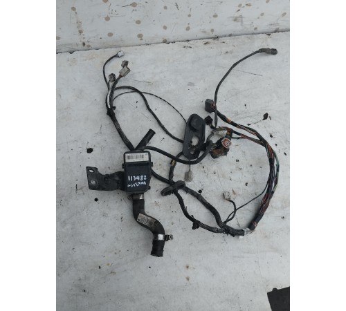 Кран отопителя кабины с электропроводкой