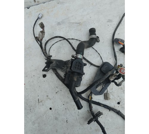 Кран отопителя кабины с электропроводкой