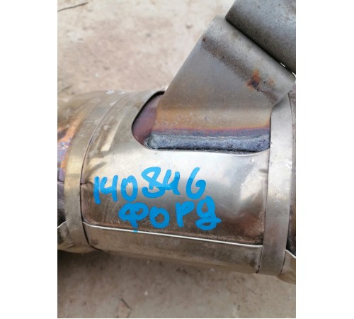 Приемная труба с катализатором