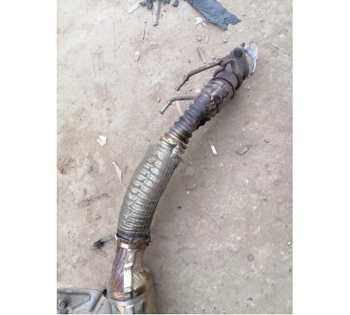 Приемная труба с катализатором