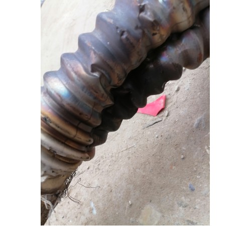 Приемная труба с катализатором