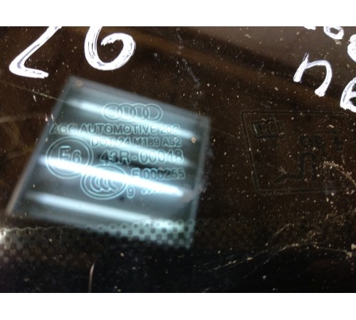 Стекло кузовное заднее левое