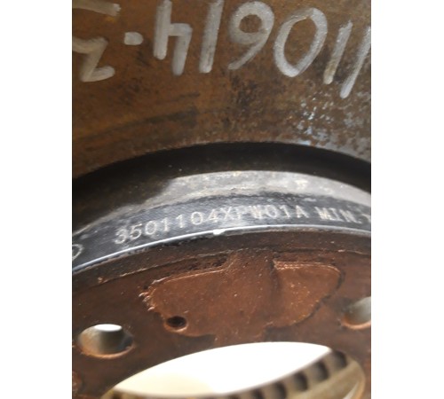 Тормозной диск передний левый