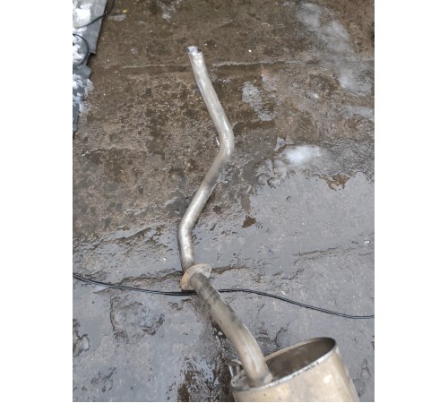 Глушитель задняя часть