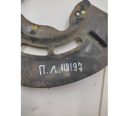 Кожух пыльник тормозного диска передний левый