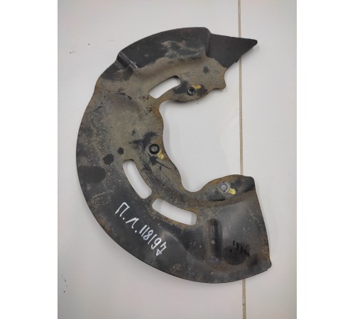 Кожух пыльник тормозного диска передний левый