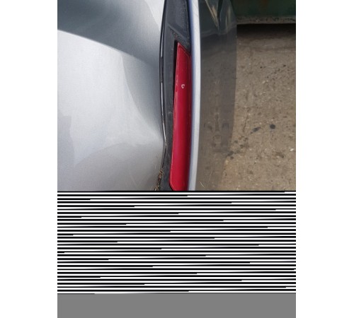 Бампер задний в сборе