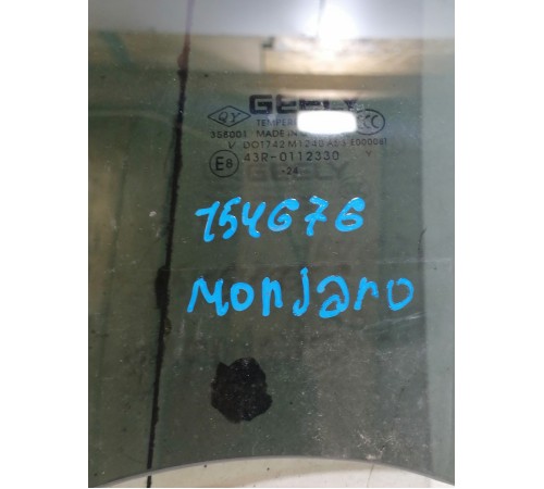 Стекло двери заднее левое