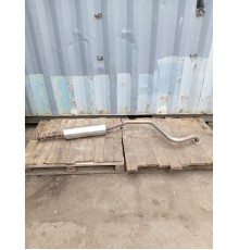 Глушитель средняя часть резонатор