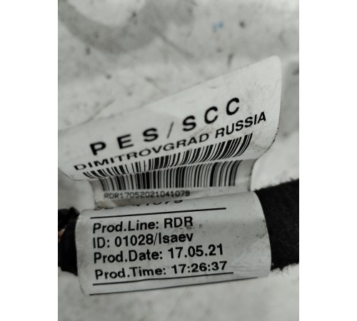 Электропроводка двери (задняя правая)