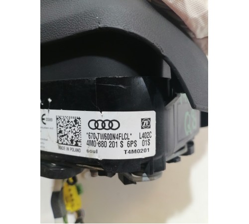 Подушка безопасности водителя, в руль