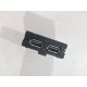 Блок разъем USB двойной