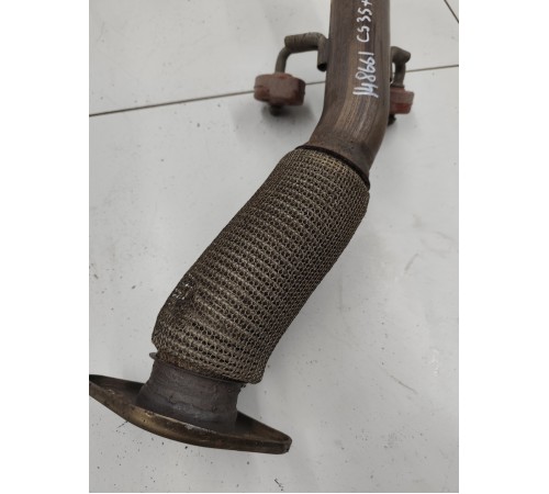 Гофра глушителя с приемной трубой