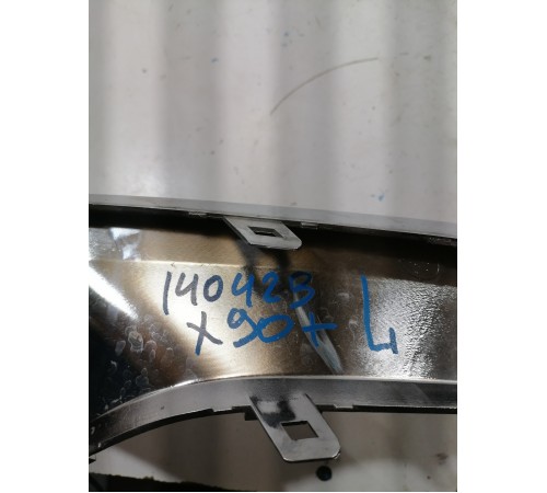 Накладка декоративная переднего бампера левая