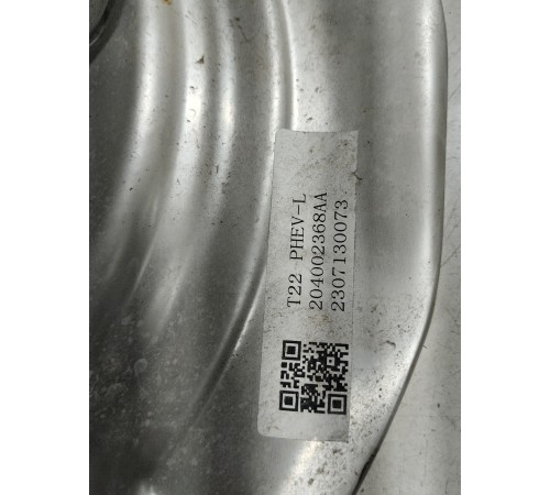 Кулак поворотный задний левый