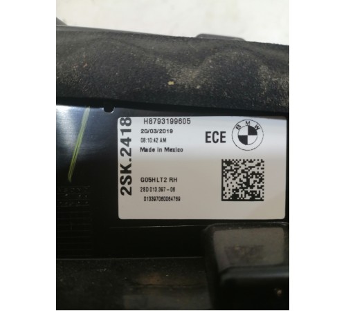 Фонарь задний правый внутренний