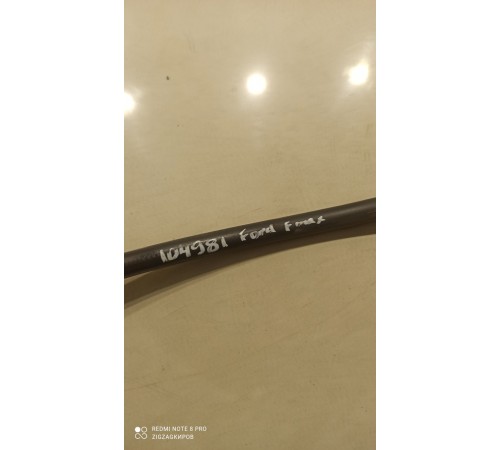 Трубка нейлон d 16mm красная