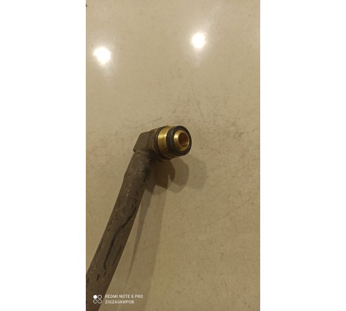 Трубка нейлон d 16mm красная