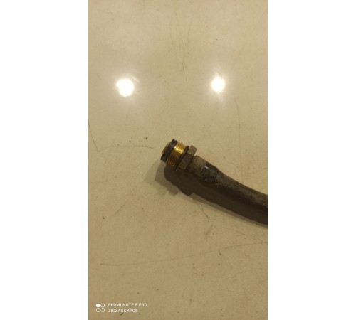 Трубка нейлон d 16mm красная