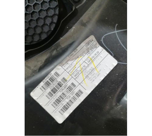 Обшивка двери задняя правая