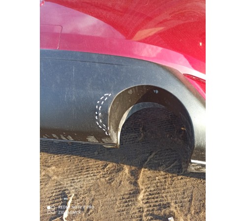 Задний бампер в сборе