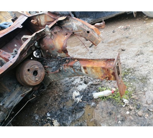 Лонжерон передний левый