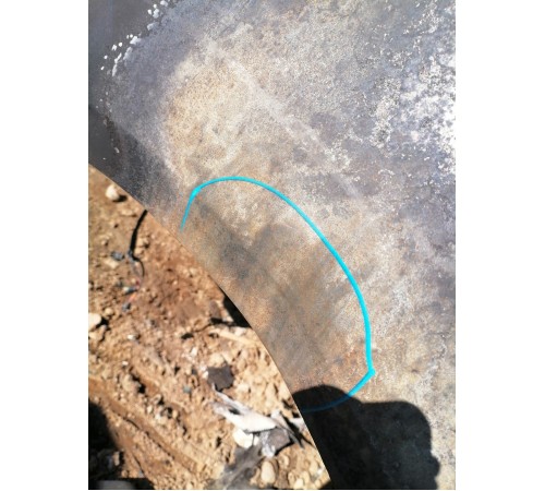 Крыло заднее правое