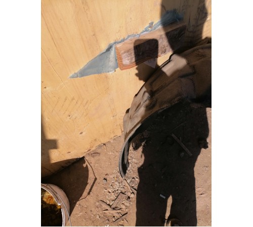 Подкрылок задний левый, локер