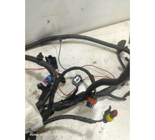 Проводка переднего бампера