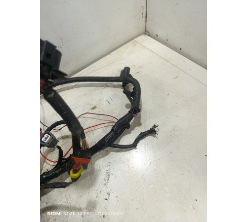Проводка переднего бампера