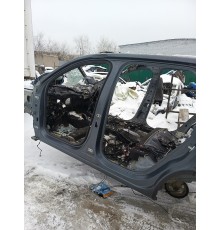 Порог со стойкой левый