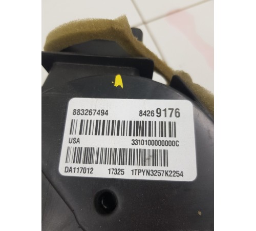 Корпус отопителя печки в сборе задний