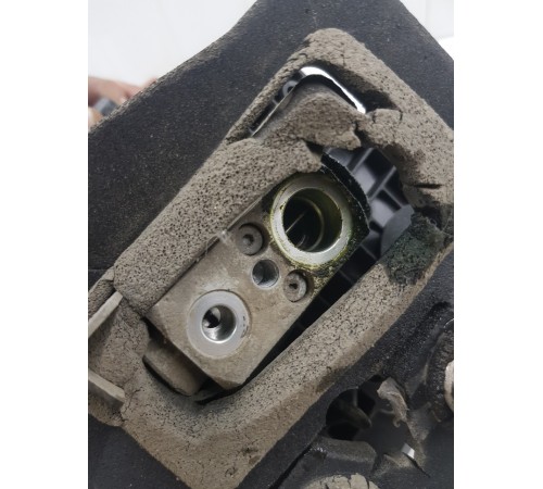 Корпус отопителя печки в сборе задний