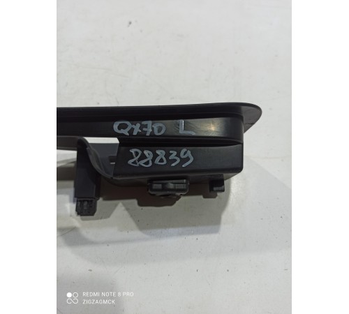 Накладка спинки заднего сиденья левая