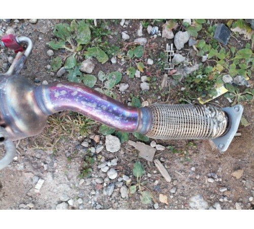 Катализатор с гофрой