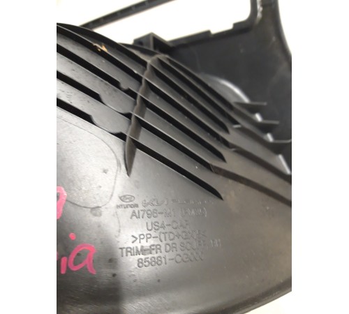 Накладка подножки передняя правая