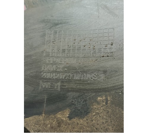 Накладка бампера задняя левая