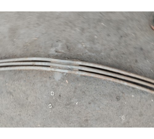 Рессора подвески передняя левая