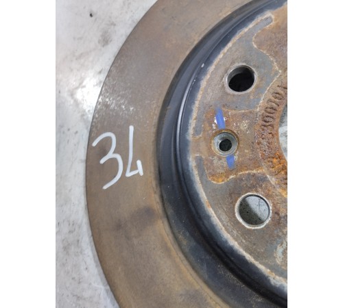 Диск тормозной задний