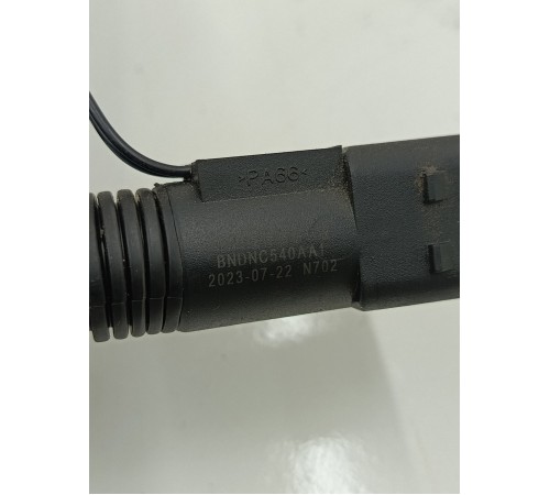 Патрубок корпуса отопителя печки с датчиком температуры