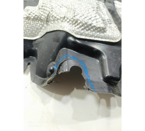 Перегородка моторного отсека левая