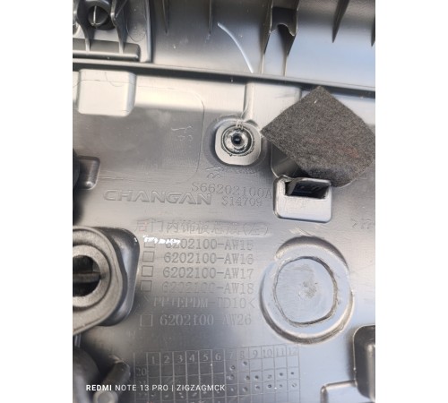 Обшивка двери задняя левая