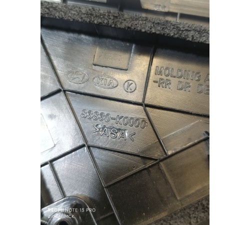 Накладка двери задняя левая