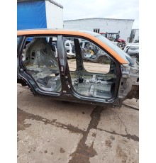 Порог со стойкой правый