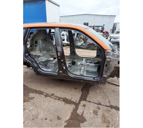 Порог со стойкой правый