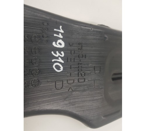 Воздуховод отопителя печки салона правый