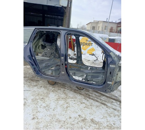 Порог со стойкой правый