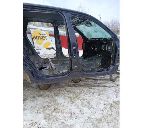 Порог со стойкой правый