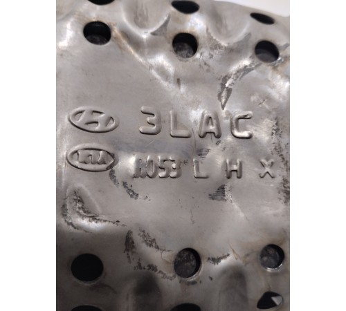 Катализатор с выпускным коллектором левый