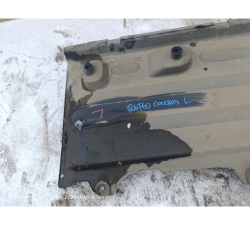 Защита днища антигравийная левая